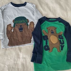 Set of two Gymboree long sleeve shirts